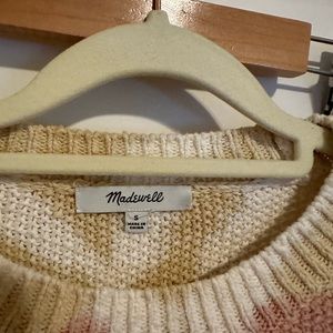 Madewell tie dye sweater